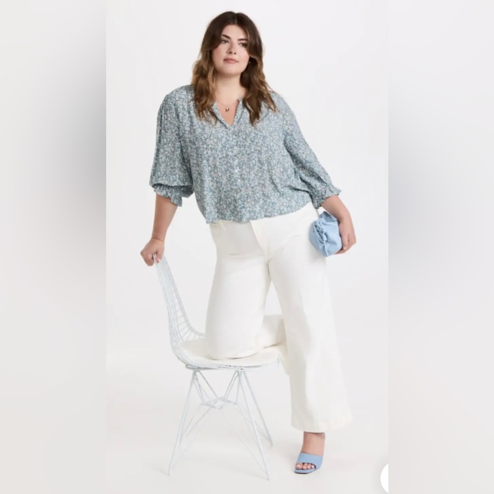 PAIGE Anessa Wide Leg Jean